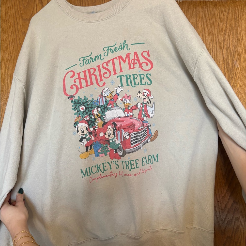 Christmas Disney Graphic Sweatshirt